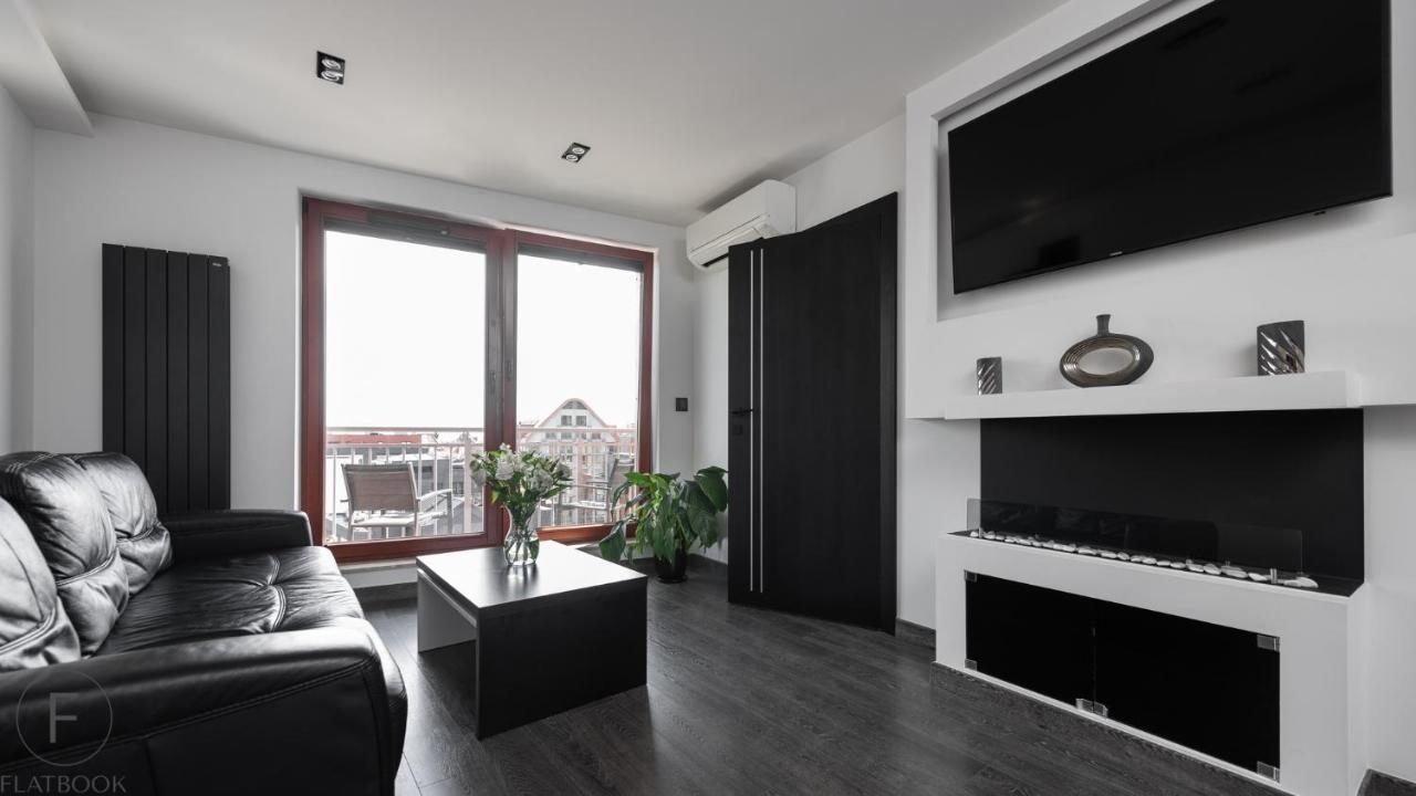 Flatbook Apartments Waterlane Island Spa With Riverview Gdańsk Eksteriør billede