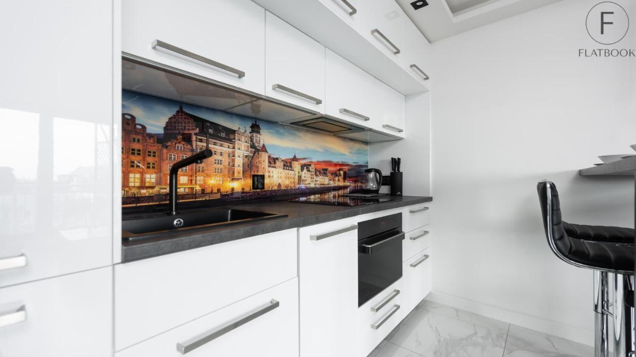 Flatbook Apartments Waterlane Island Spa With Riverview Gdańsk Eksteriør billede