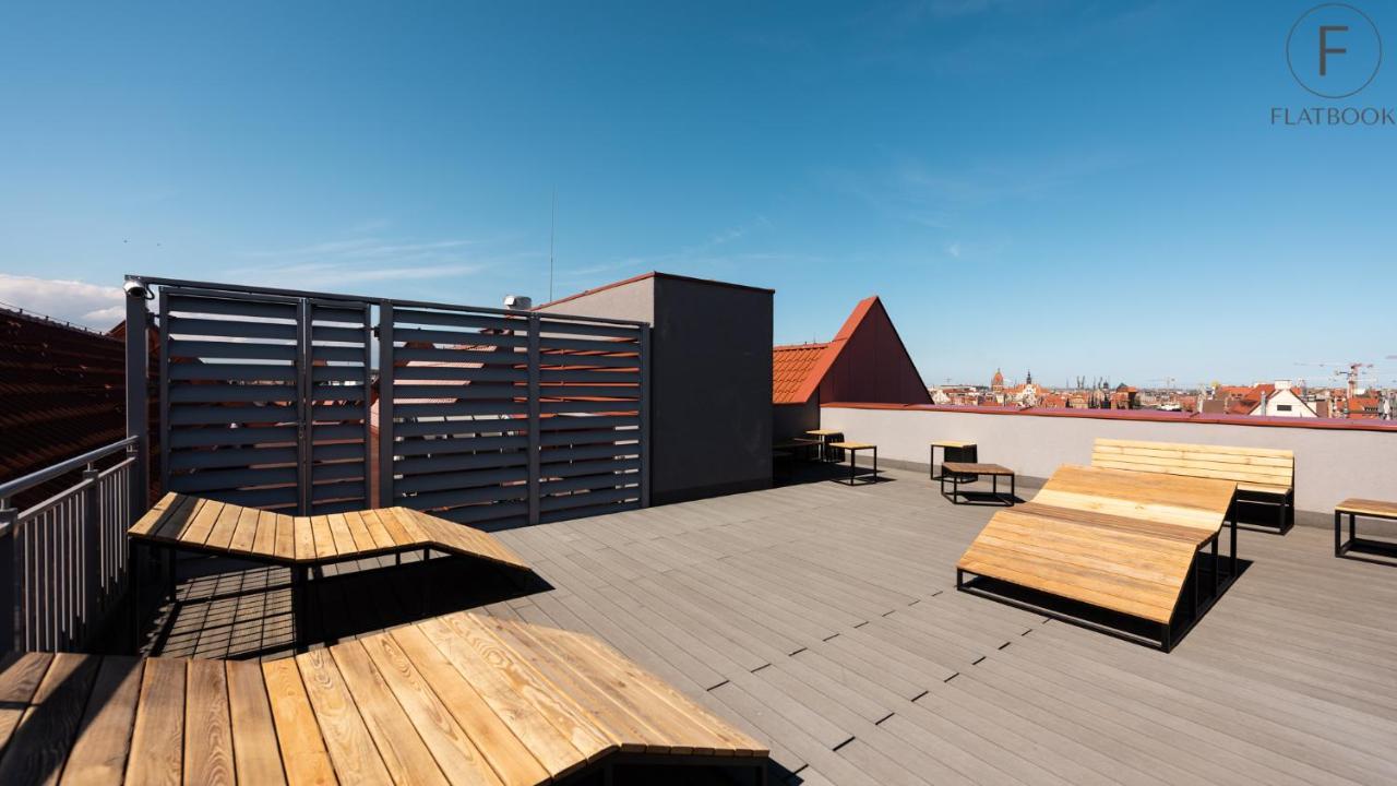 Flatbook Apartments Waterlane Island Spa With Riverview Gdańsk Eksteriør billede