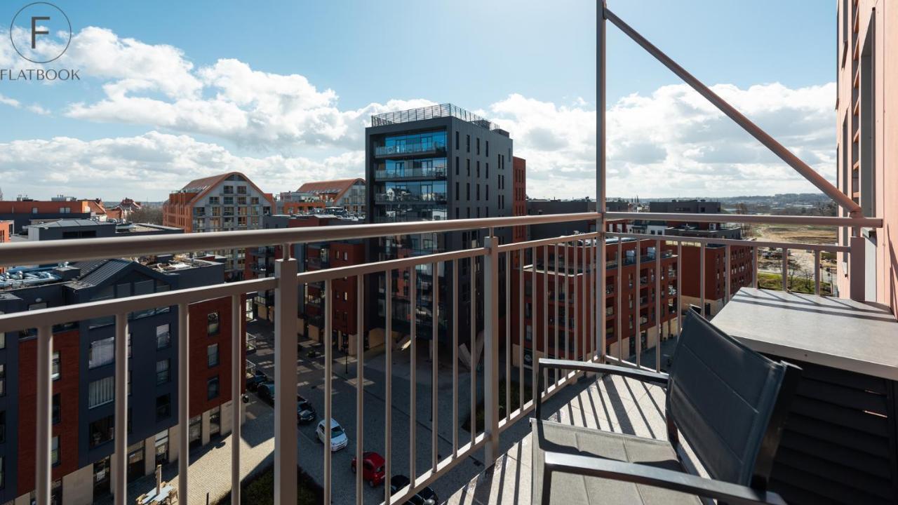 Flatbook Apartments Waterlane Island Spa With Riverview Gdańsk Eksteriør billede