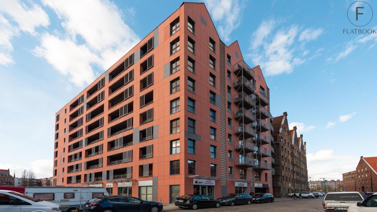 Flatbook Apartments Waterlane Island Spa With Riverview Gdańsk Eksteriør billede